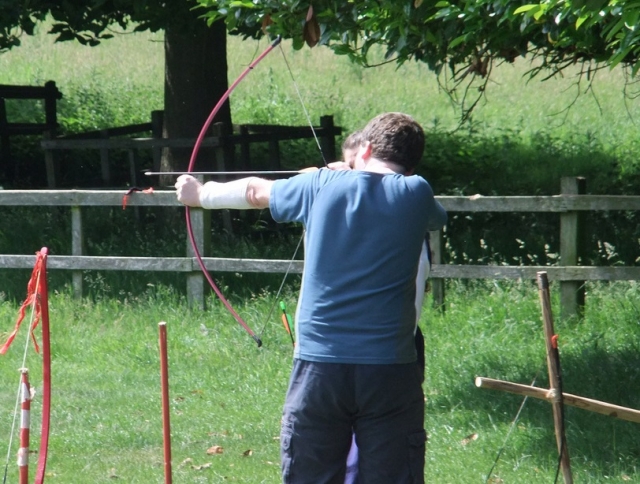 Practica tiro con arco